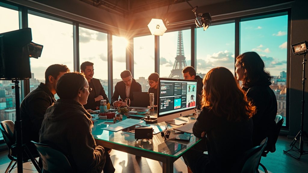 boîte de production à paris : boostez votre image de marque